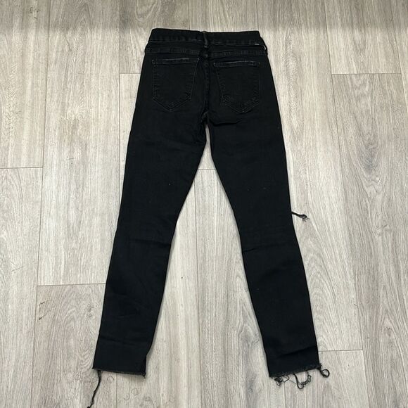 Mother Looker Ankle Fray in Guilty as Sin Size 24 - Picture 3 of 3